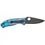 Ніж Spyderco Tenacious Black Blade D2 Titanium Blue - мініатюра 2