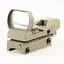 Приціл prosupplies @ campo Sport Reflex Rojo/Green Dot Sight з 4 сітками метал Alcance Tan - мініатюра 1