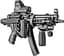 Приклад FAB Defense для MP5 сложен с регулируемой щекой - миниатюра 2