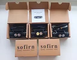 Тактичний налобний ліхтар Sofirn H25LR з червоним світлом 660лм - мініатюра 5