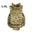 Полегшений бронежилет "Сармат L–XL" 27×33 з балістичним захистом 1 класу (Мультикам неоригінальний) - мініатюра 2
