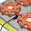 Комплект фонарей профессиональных Mactronic X-Flare (30 Lm) Red/Blue/Amber Recharg 12/220V (PSD0112) - миниатюра 9