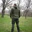 Куртка тактична Klost Double Weave HOOD олива - мініатюра 2