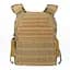 Плитоноска M3 Pro (XL 27×33 см) (Койот) із системою швидкого скидання - мініатюра 2